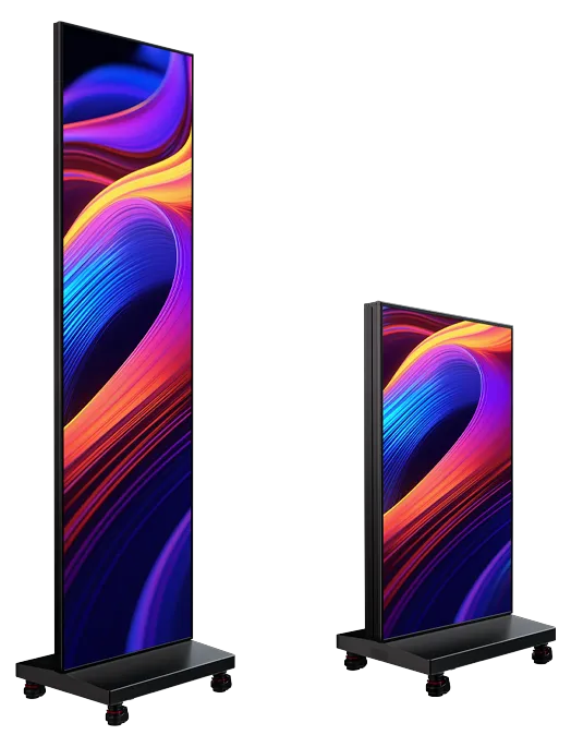 Movable LED displays